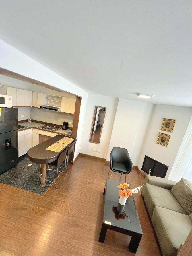 Acogedor Apartasuite Cerca Al Parque De La 93 Bogotá Exterior foto
