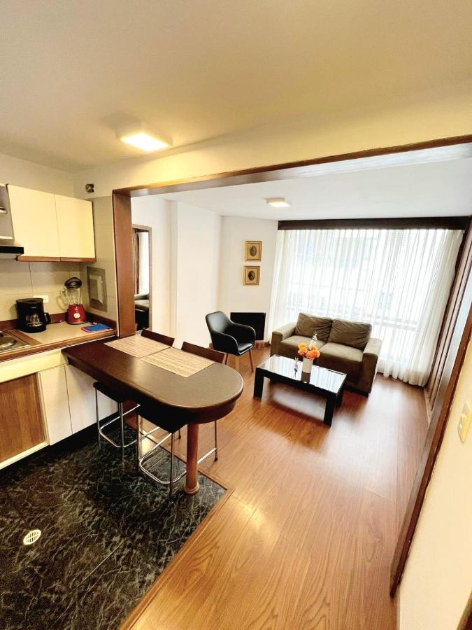 Acogedor Apartasuite Cerca Al Parque De La 93 Bogotá Exterior foto